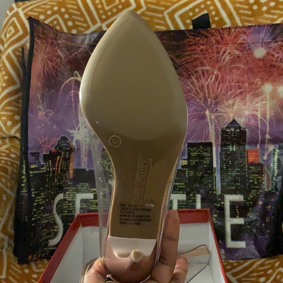 Clear Cinderella heels - Picture 5 of 5